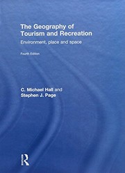 Cover of Geography of Tourism and Recreation by Stephen J. Page