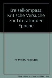Cover of Kreiselkompass by Holthusen, Hans Egon