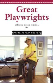 Cover of Great playwrights by Sandra Rabey Weisel