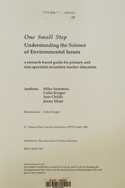 Front cover of One Small Step : Understanding the Science of Environmental Issues by Mike Summers ... [et al.]