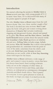 Cover of Mother Gave a Shout by Morag Styles