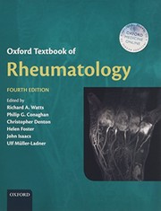 Front cover of Oxford Textbook of Rheumatology by Richard A. Watts