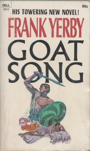 Cover of Goat song by Frank Yerby
