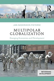 Cover of Multipolar Globalization by Jan Nederveen Pieterse