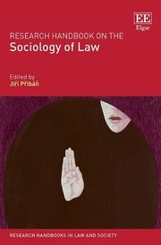 Front cover of Research Handbook on the Sociology of Law by Jiří Přibáň