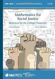Front cover of Mathematics for Social Justice by Gizem Karaali