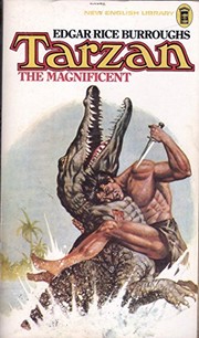 Front cover of Tarzan the magnificent by Edgar Rice Burroughs