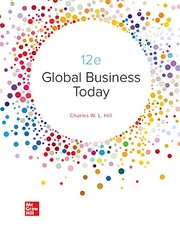 Cover of Global Business Today by Charles W. L. Hill
