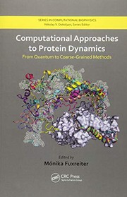 Front cover of Computational Approaches to Protein Dynamics by Monika Fuxreiter