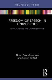 Cover of Freedom of Speech in Universities by Alison Scott-Baumann