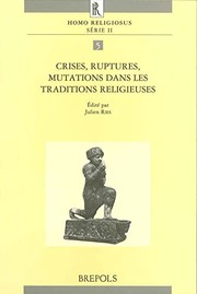 Cover of Crises, ruptures, mutations dans les traditions religeuses by J. Ries