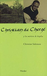 Front cover of Christian de Chergé by Christian Salenson
