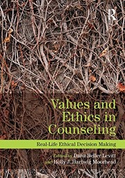 Cover of Values and Ethics in Counseling by Dana Heller Levitt