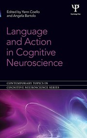 Front cover of Language and action in cognitive neuroscience by Yann Coello