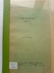 Cover of The Graces, 1625-41 by Aidan Clarke