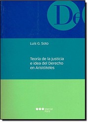 Front cover of Teoría de la justicia e idea del Derecho en Aristóteles by Luis García Soto