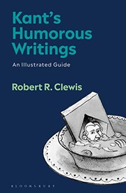 Front cover of Kant's Humorous Writings by Noël Carroll