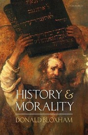 Cover of History and Morality by Donald Bloxham