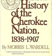 Front cover of A political history of the Cherokee Nation, 1837-1907 by Morris L. Wardell