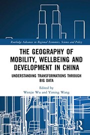 Front cover of Geography of Mobility, Wellbeing and Development in China by Wenjie Wu
