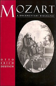 Cover of Mozart by Otto Erich Deutsch