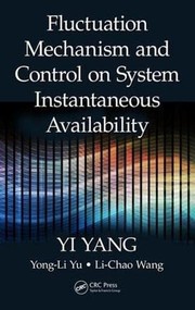 Front cover of Fluctuation Mechanism and Control on System Instantaneous Availability by Yi Yang