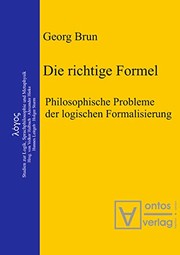 Cover of Die richtige Formel by Georg Brun