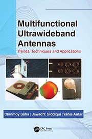 Front cover of Multifunctional Ultrawideband Antennas by Chinmoy Saha