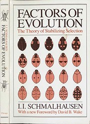 Front cover of Factors of evolution by I. I. Schmalhausen