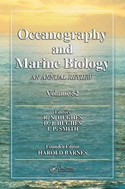 Front cover of Oceanography and Marine Biology by Roger N. Hughes