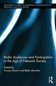 Front cover of Radio audiences and participation in the age of network society by Tiziano Bonini