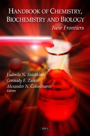 Cover of Handbook of chemistry, biochemistry, and biology by Gennadiĭ Efremovich Zaikov