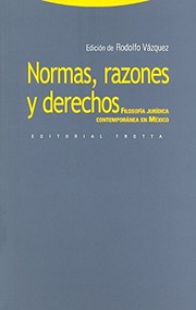 Cover of Normas, razones y derechos by Rodolfo Vázquez
