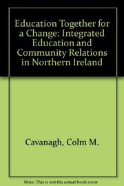 Cover of Education together for a change by Chris Moffat