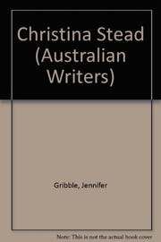 Cover of Christina Stead by Jennifer Gribble