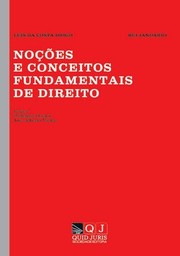 Front cover of Noções e conceitos fundamentais de direito by Luís Manuel Gomes da Costa Diogo