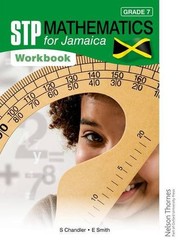 Front cover of STP Mathematics for Jamaica Grade 7 Workbook by Ewart Smith