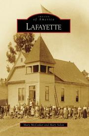 Cover of Lafayette by Mary McCosker