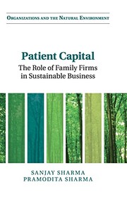 Cover of Patient Capital by Sanjay Sharma