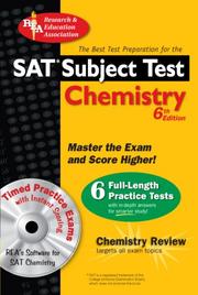 Front cover of The best test preparation for the SAT subject test by Patricia Van Arnum