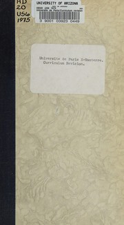 Front cover of Curriculum revision, a methodological approach by Centre for Educational Research and Innovation.