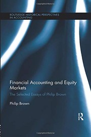 Cover of Financial Accounting and Equity Markets by Philip Brown