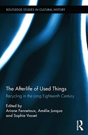 Cover of The afterlife of used things by Ariane Fennetaux