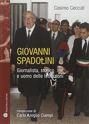 Cover of Giovanni Spadolini by Cosimo Ceccuti