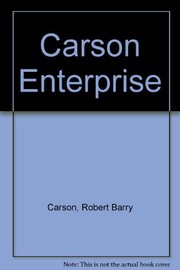 Front cover of Enterprise, an introduction to business by Robert Barry Carson