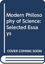 Front cover of Modern philosophy of science by Hans Reichenbach