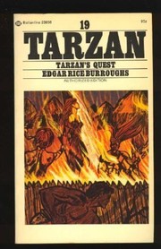 Front cover of Tarzan's guest by Edgar Rice Burroughs