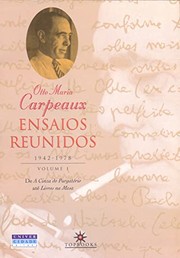 Cover of Ensaios reunidos, 1942-1978 by Otto Maria Carpeaux