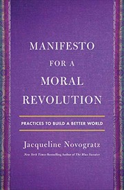 Front cover of Manifesto for a Moral Revolution by Jacqueline Novogratz