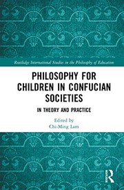 Front cover of Philosophy for Children in Confucian Societies by Chi-Ming Lam